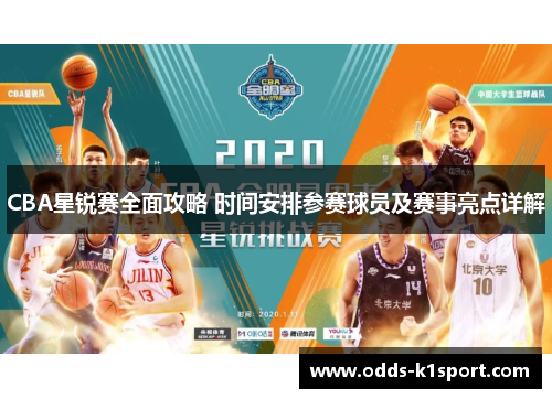 CBA星锐赛全面攻略 时间安排参赛球员及赛事亮点详解